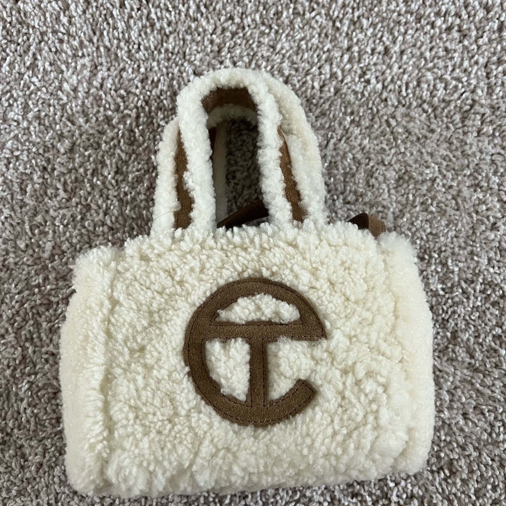 Telfar x UGG Shearling Tote Bag